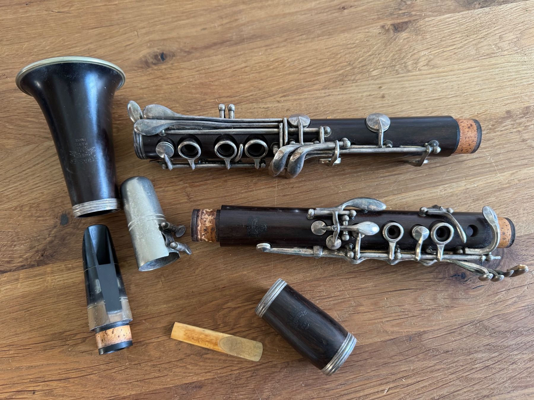 Strumenti musicali: Alte Klarinette Von Strasser – Usato da Frauenfeld venduto da lona05 1