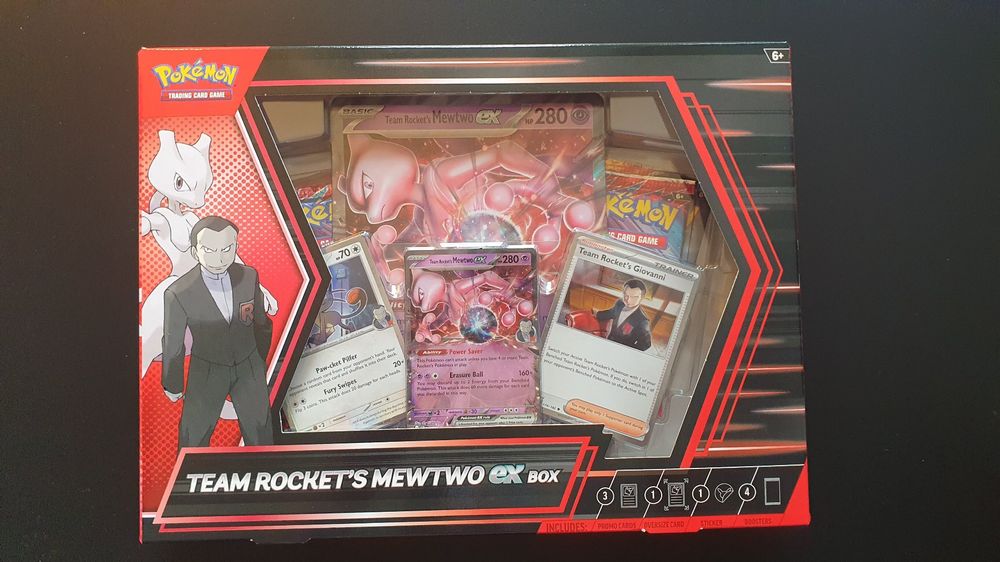 Pokemon Scarlet & Violet, Destined Rivals Mewtwo EX Box (Gebraucht) in ...