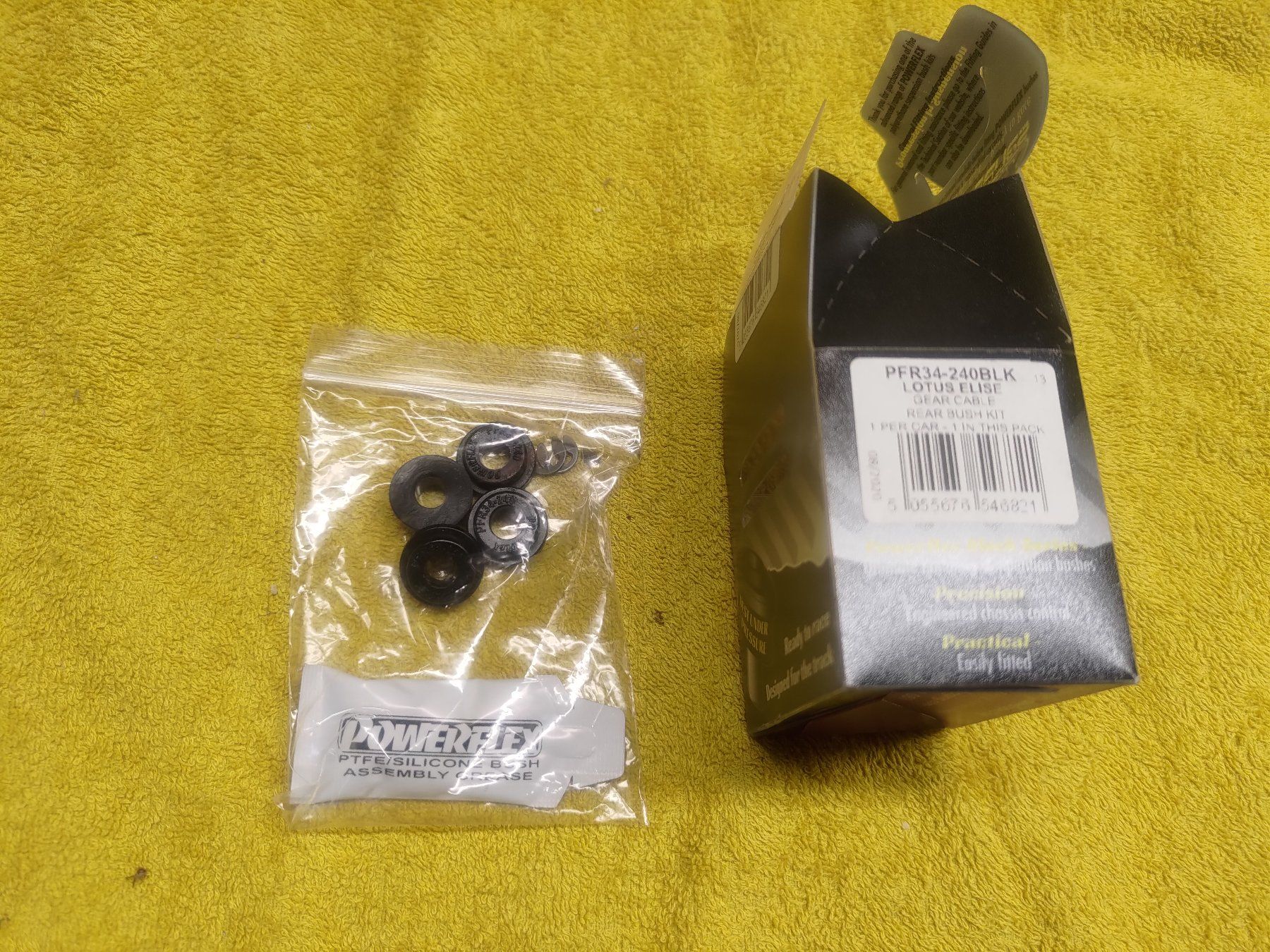 Tutti pezzi di ricambio auto: Powerflex PFR34-240BLK Lotus Elise Kit cable vitesse! – Nuovo e nell'imballaggio originale da Grimisuat venduto da Drizzt75