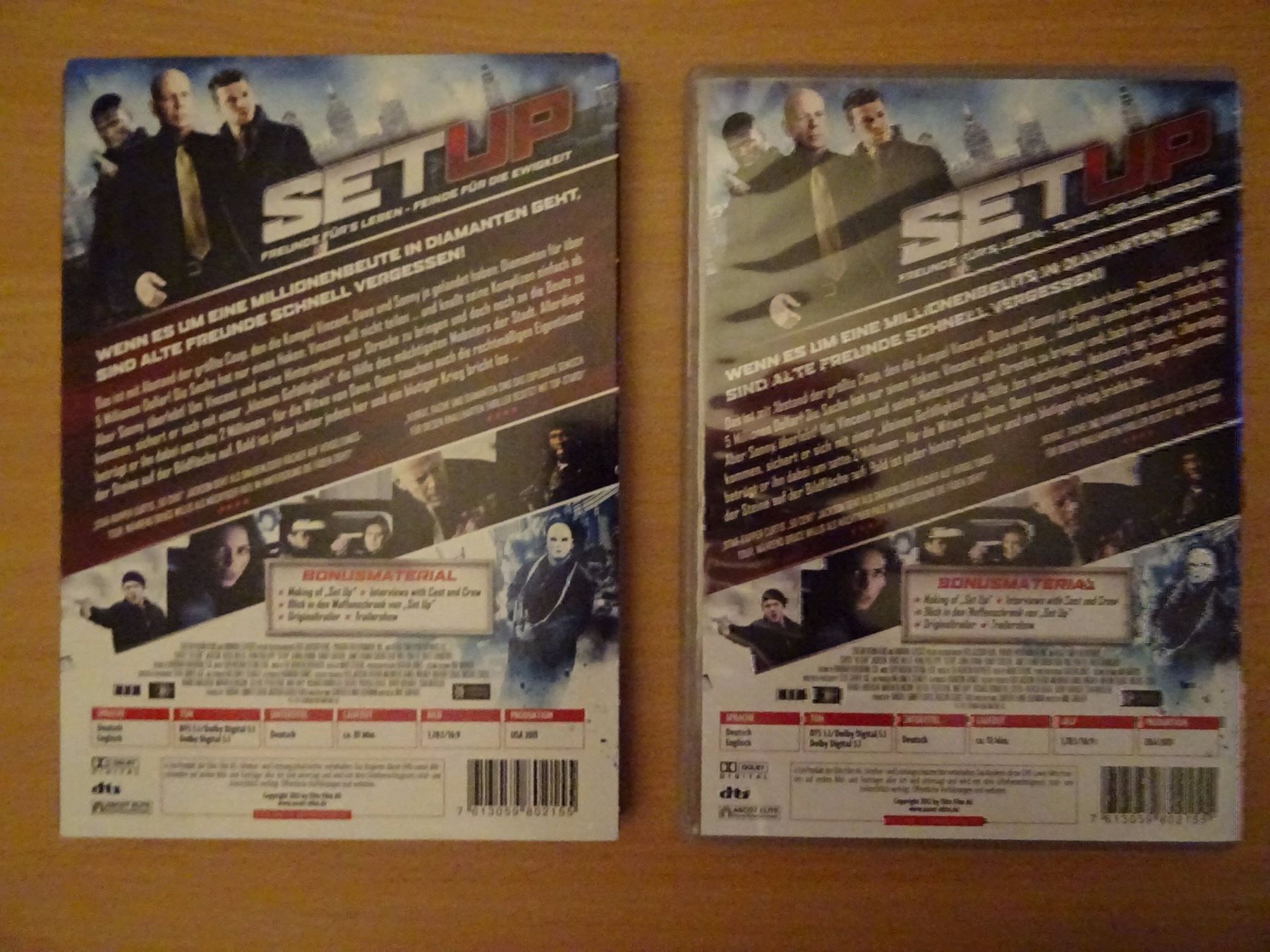 Tous les DVDs: Set Up – D'occasion à Erstfeld par Mario_boe0 2