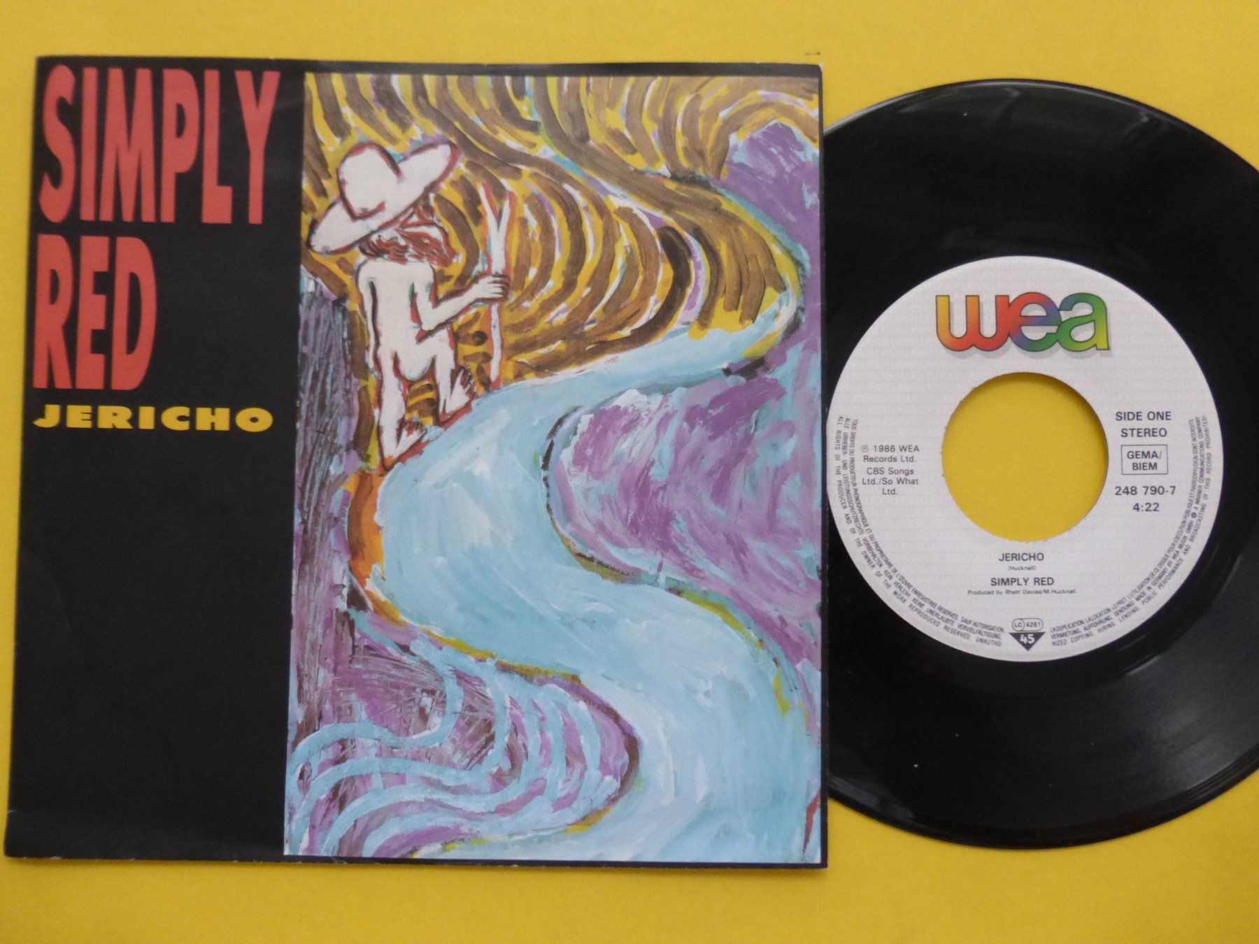 Schallplatten: Simply Red – Jericho – Gebraucht aus Zürich von Swiss57