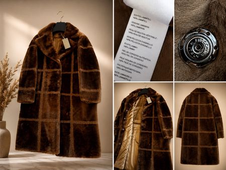 MADELEINE Mantel 100% Lammfell, von Madeleine Outlet