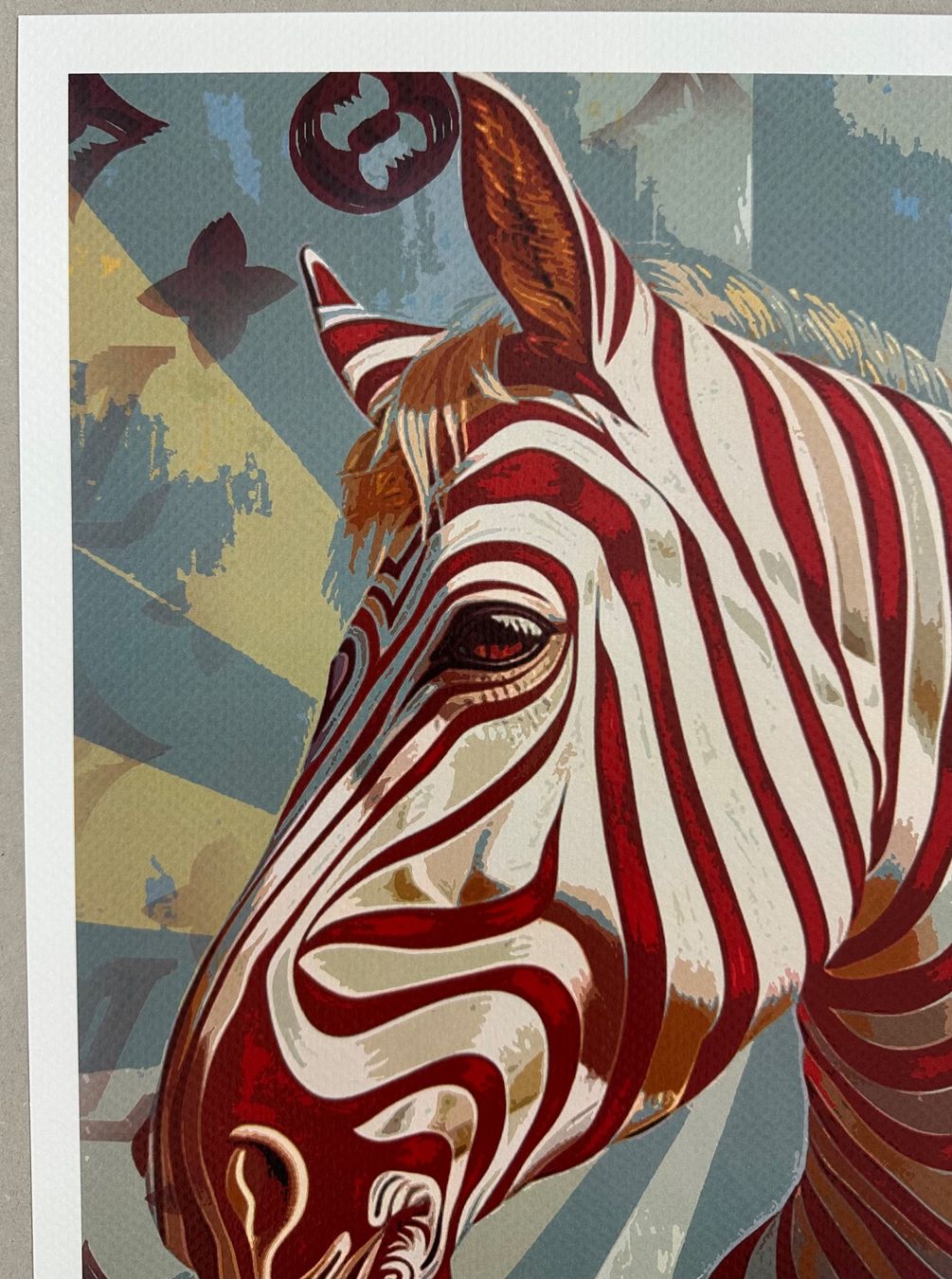 Grafica & Litografie: Death: Red Zebra, signiert 10/100 – Nuovo (secondo la descrizione) da Meilen venduto da Smgdesign 3