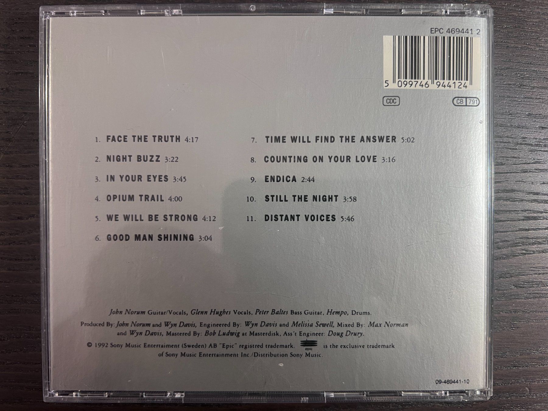 CD: John Norum - Face the Truth – Usato da Zürich venduto da MusikFreunde 1