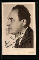 Dirigent Prof. Paul Redl mit Autograph u
