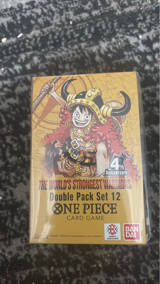Bandai Carte collezionabili: OP 17 One Piece Card Game Double Pack Set 12 neu En Seald – Nuovo e nell'imballaggio originale da Emmenbrücke venduto da Dr.Stone