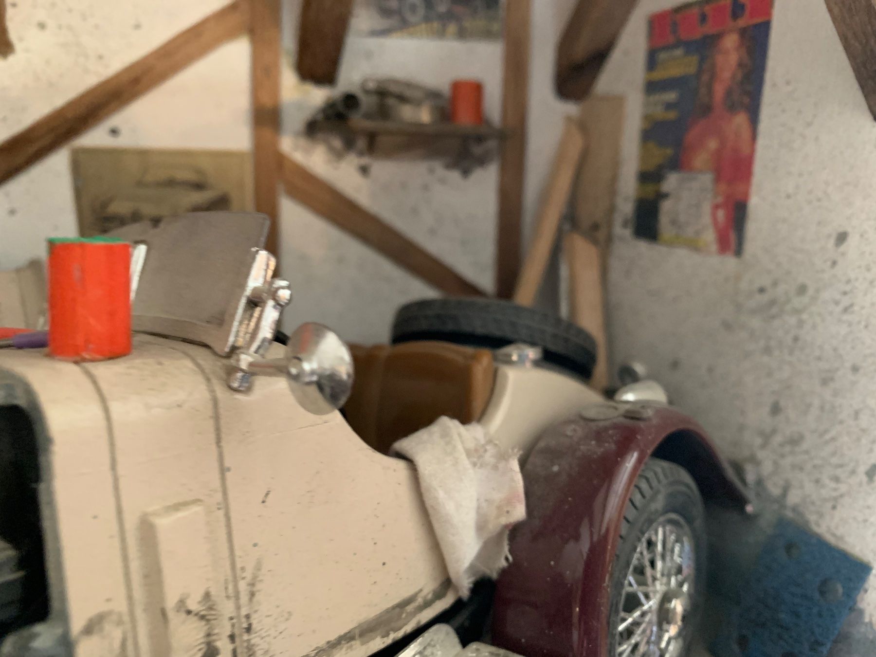 Mercedes-Benz Modellautos: Einmaliges Diorama "Mercedes Oldtimer mit Werkstatt" – Gebraucht aus Widnau von sei_g6d9 2