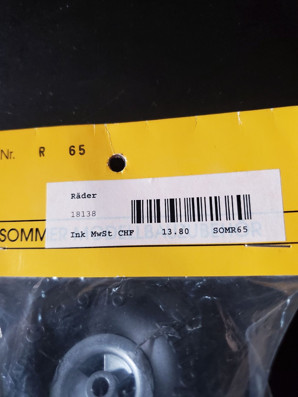 Modellismo RC: Räder 65mm Sommer Modellbau – Nuovo e nell'imballaggio originale da Hausen AG venduto da Lothar64 1