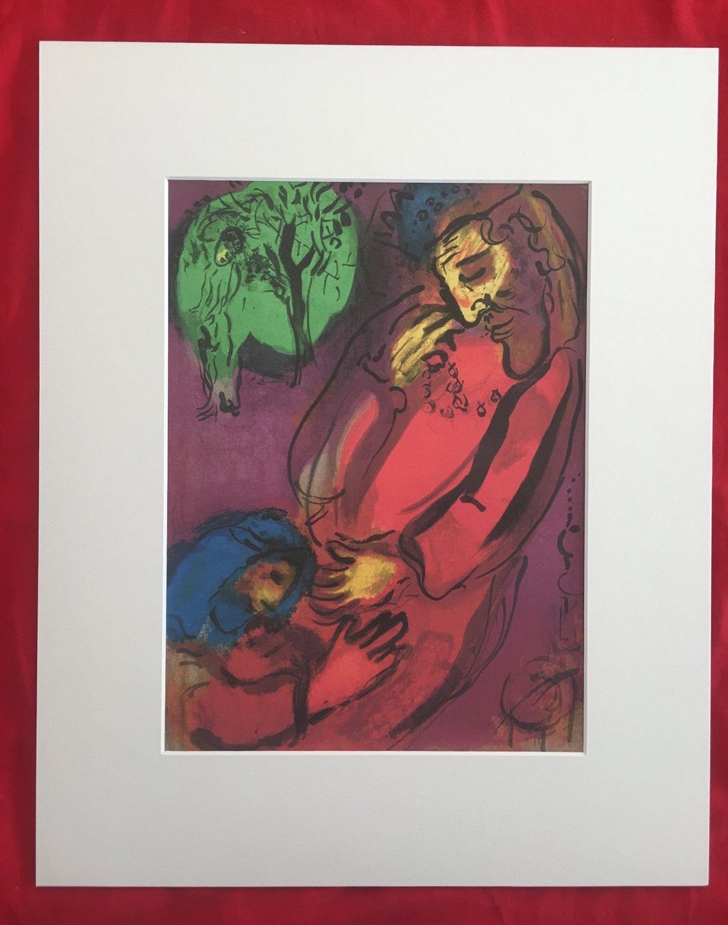 Grafica & Litografie: Marc Chagall BILDER ZUR BIBEL 1956 – Usato da Nennigkofen venduto da Sommersonnen 1
