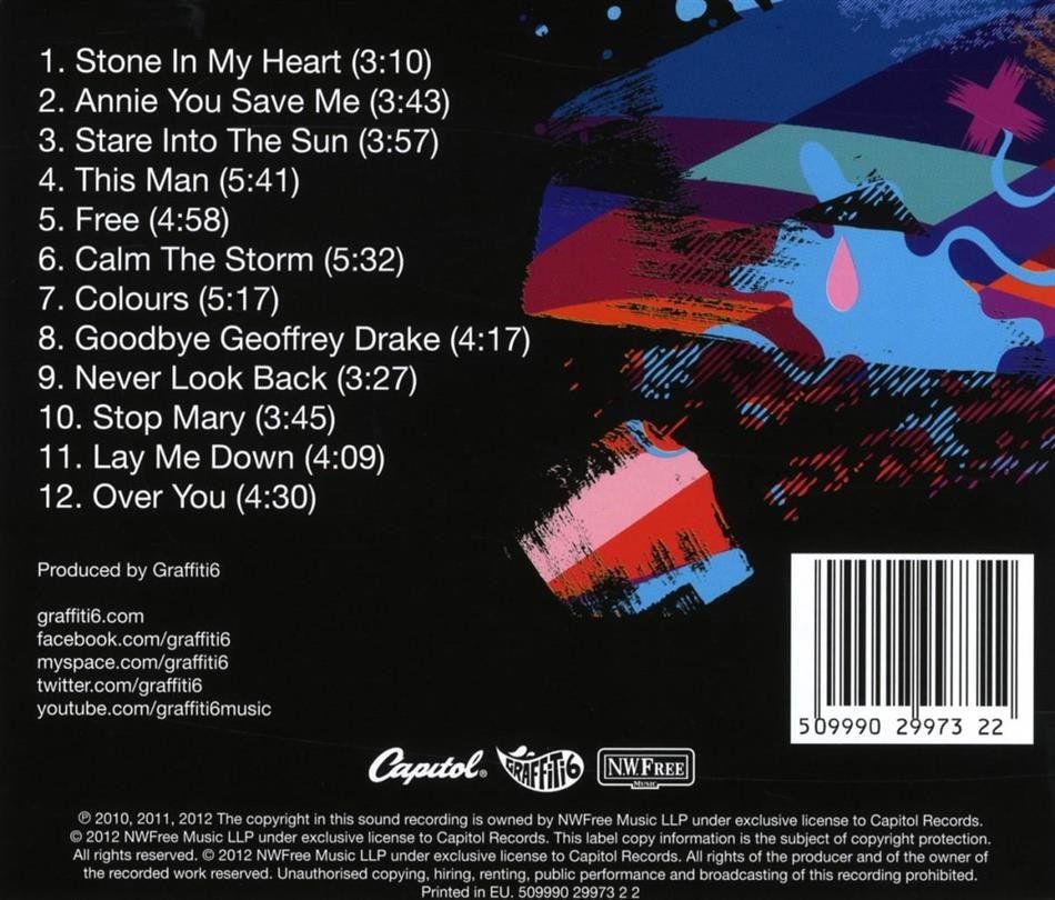CD: Graffiti6 - Colours – Usato da Uzwil venduto da visions77 1