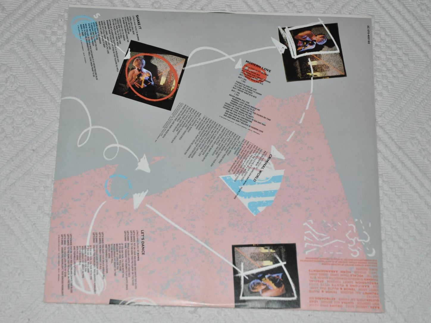 Vinyles: LP David Bowie - Let's Dance – D'occasion à Boll par Theodora15 3