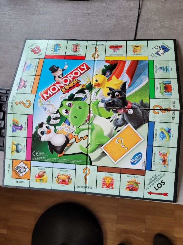 Giochi: Monopoly Spiel JUNIOR, ab 5 Jahren – Usato da Altdorf UR venduto da Nordwing 1