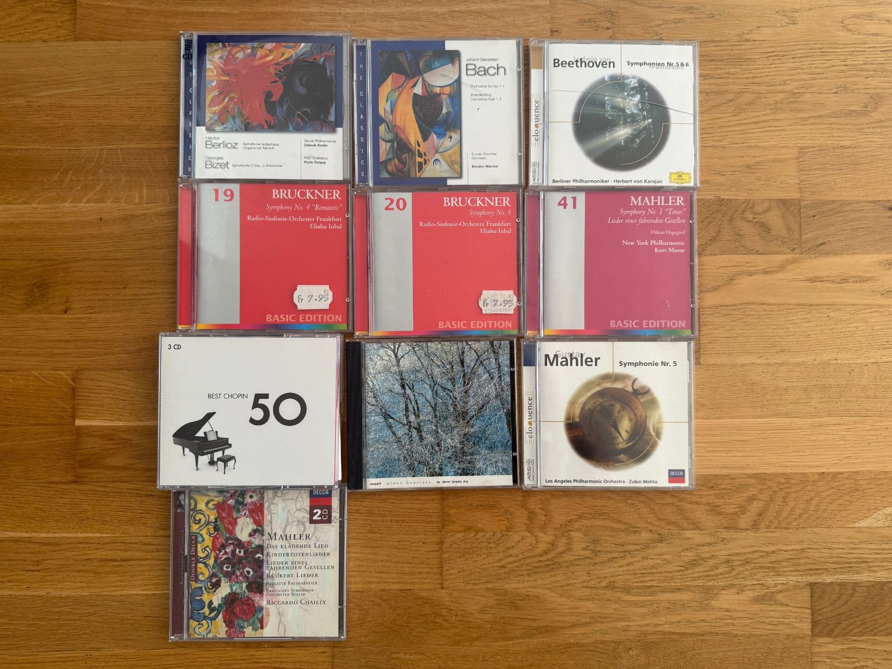 CD: 10 CD Klassik – Usato da Uzwil venduto da justitia8
