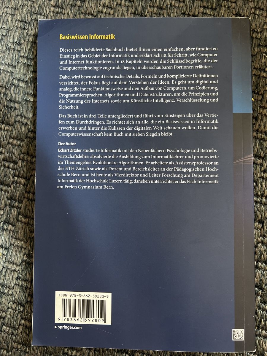 Libri: Informatik Basiswissen - Top Zustand! – Nuovo (secondo la descrizione) da Bern venduto da fla_yj25 1