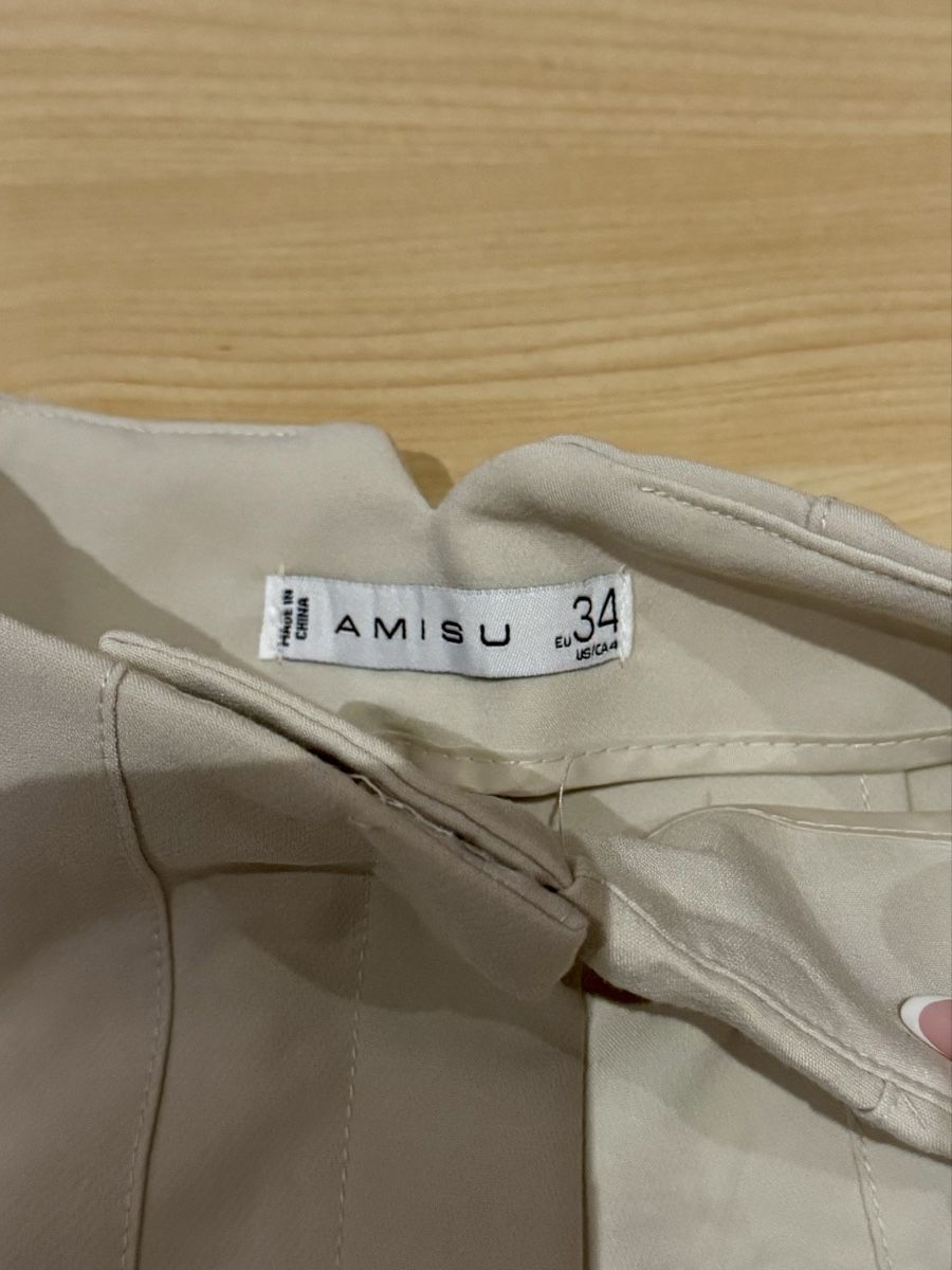 Pantaloni: Stoffhose, beige (Grösse 34) – Nuovo (secondo la descrizione) da Tuggen venduto da jess_gls06 1
