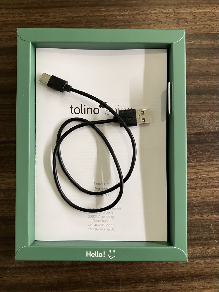 Tolino Tablettes PC: Tolino Shine 5. Generation – Neuf (Voir description) à Basel par Hannabella78 3