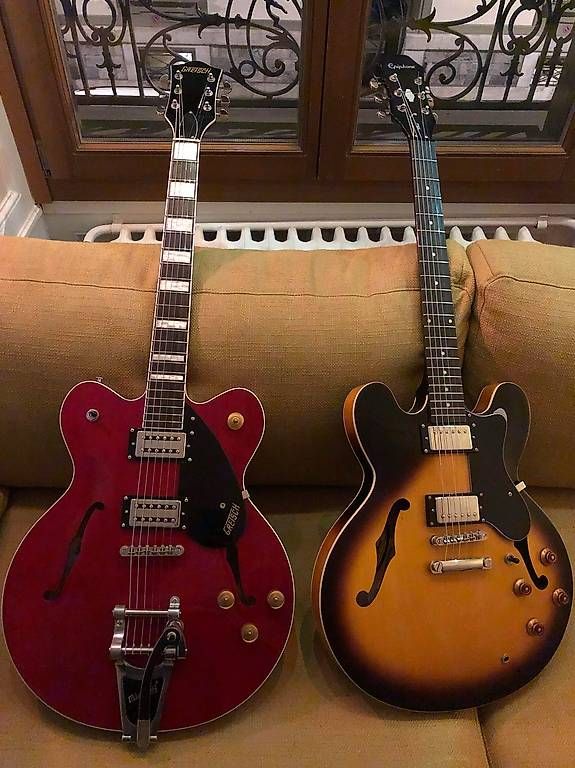 Musikinstrumente: Epiphone Dot Semi-Hollow  Sunburst – Gebraucht aus Thun von pie_9blw 3
