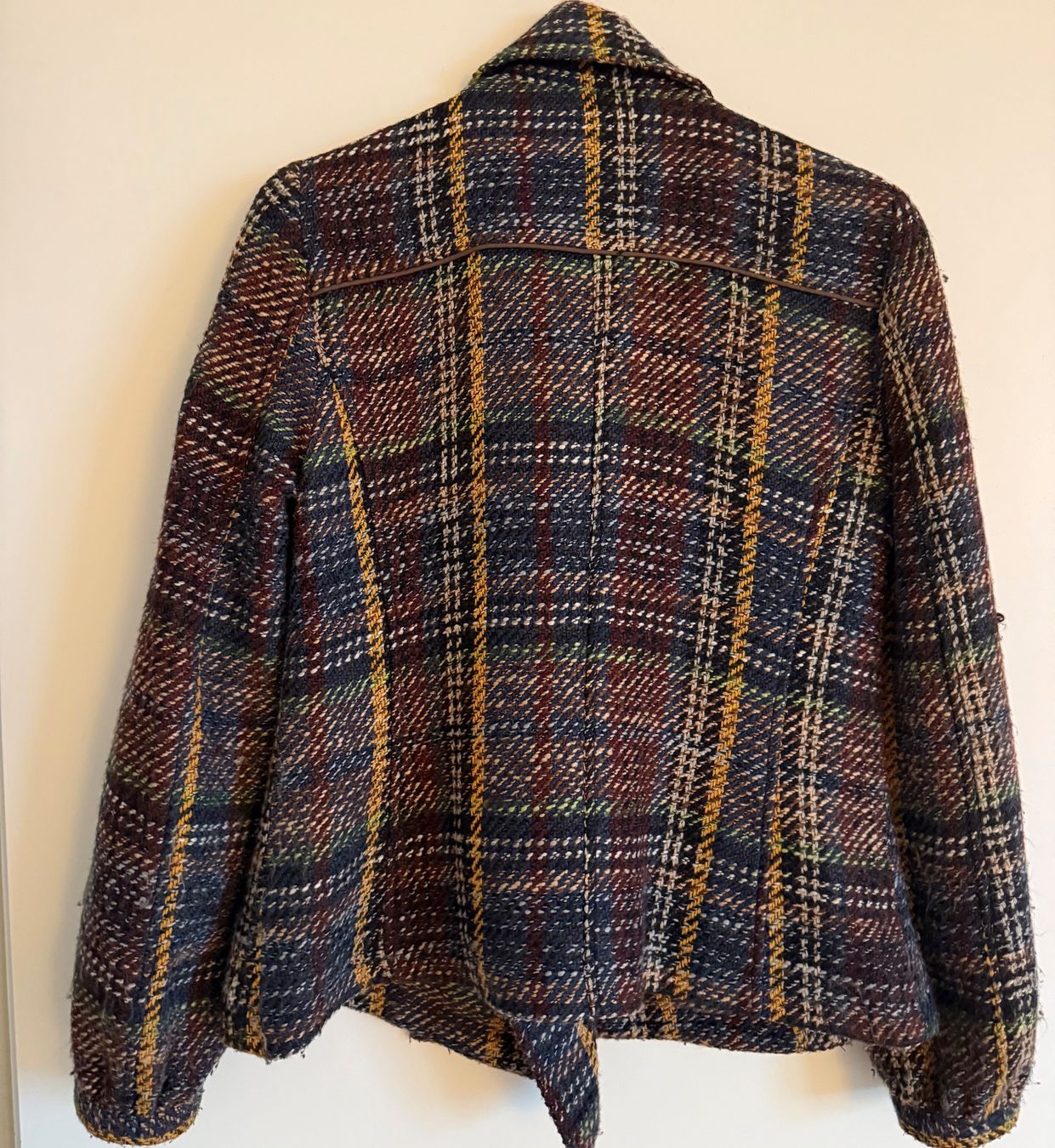 Giacche: Karierte Vintage Kurzjacke – Usato da Luzern venduto da Mamutpe 1