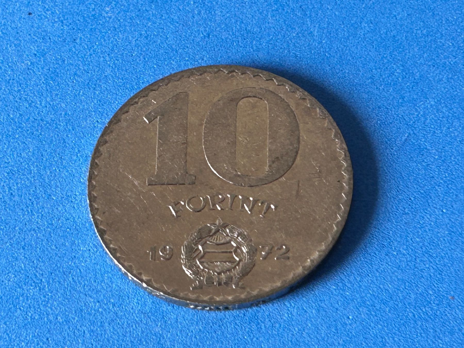 Tutti le monete: Hungary - 10 Forint 1972 – Usato da Corcelles NE venduto da AJKader 2