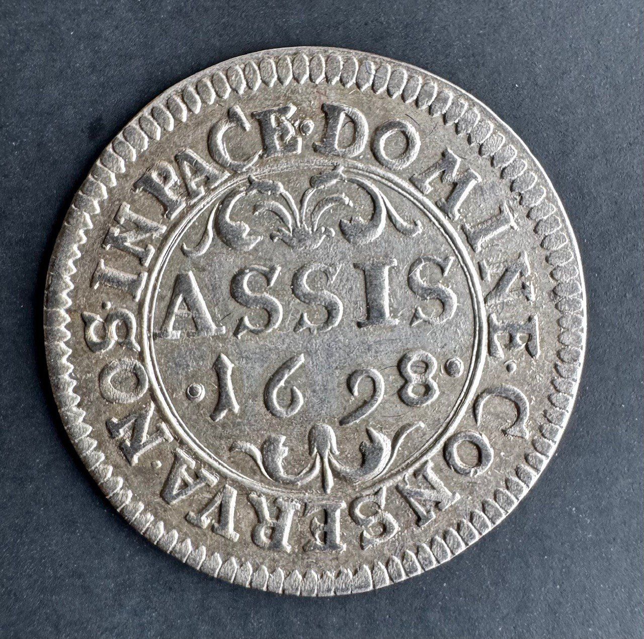 Tutti le monete: Basel - 1 Assis 1698 – Usato da Meilen venduto da coins4sale 1