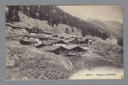 GIÉTROZ VILLAGE, * (PETITE TÂCHE EN BAS À DROITE)