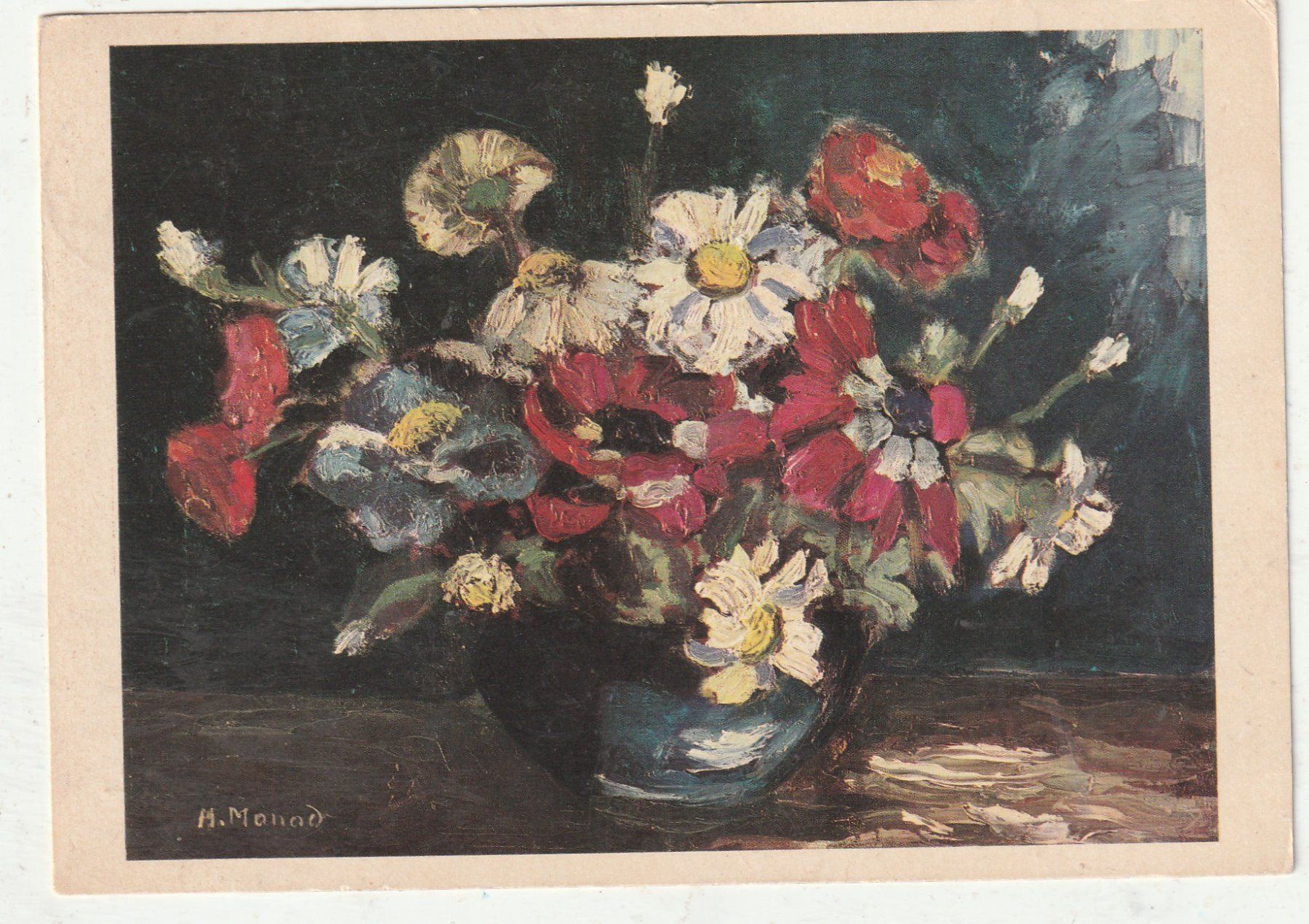Ansichtskarten: Blumenkarte – Gebraucht aus Lumbrein von made02