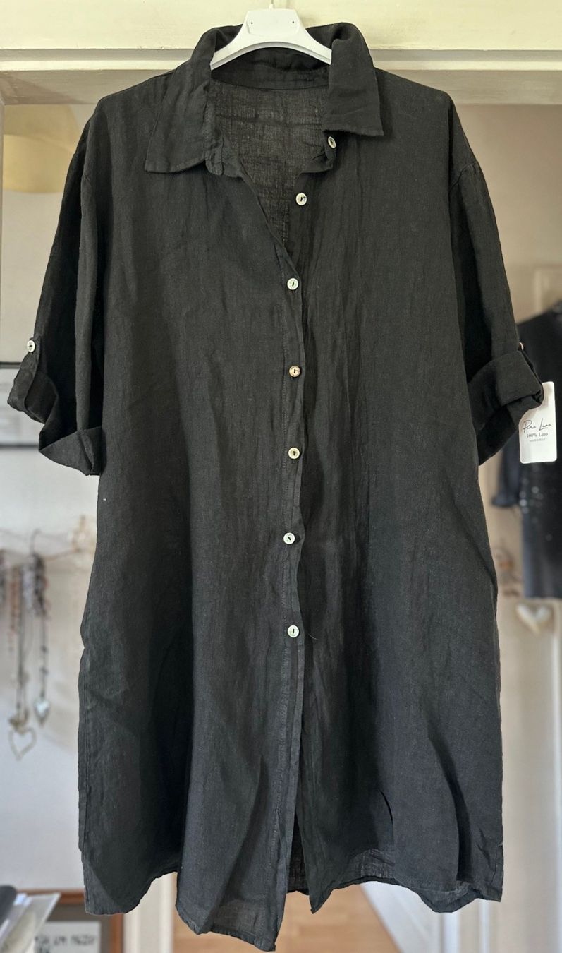 Chemisiers: LONGUE CHEMISE EN LIN!! M – Neuf avec emballage d'origine à Locarno par NicoNion