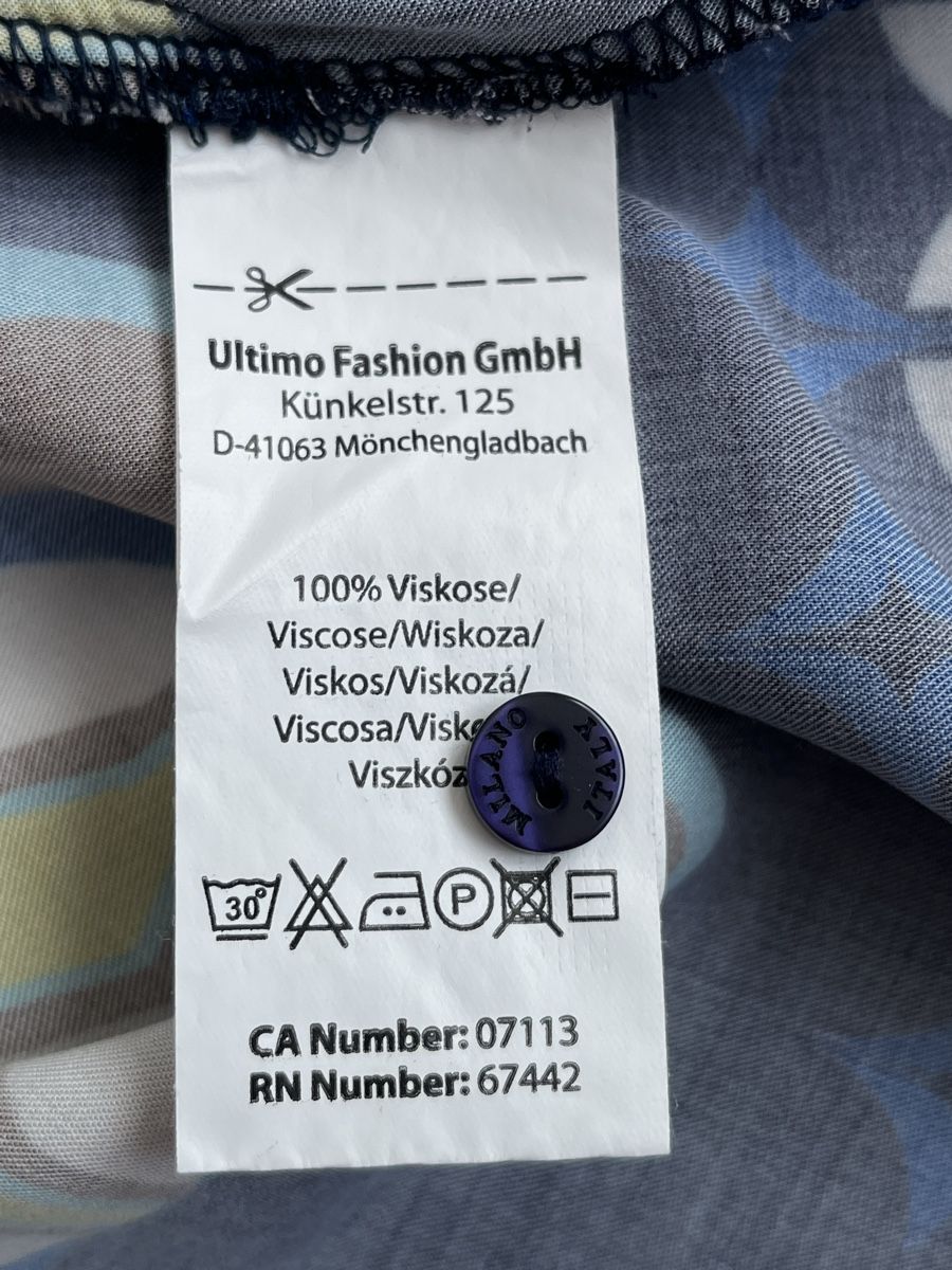 Blusen: Bluse Milano Italy Grösse 38, Viscose – Gebraucht aus Zürich von Kleanthy 3