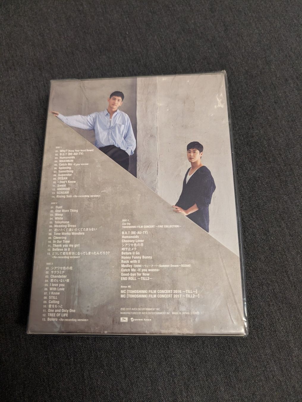 CDs: Tohoshinki begin again album – D'occasion à Giubiasco par Ticinerd 1