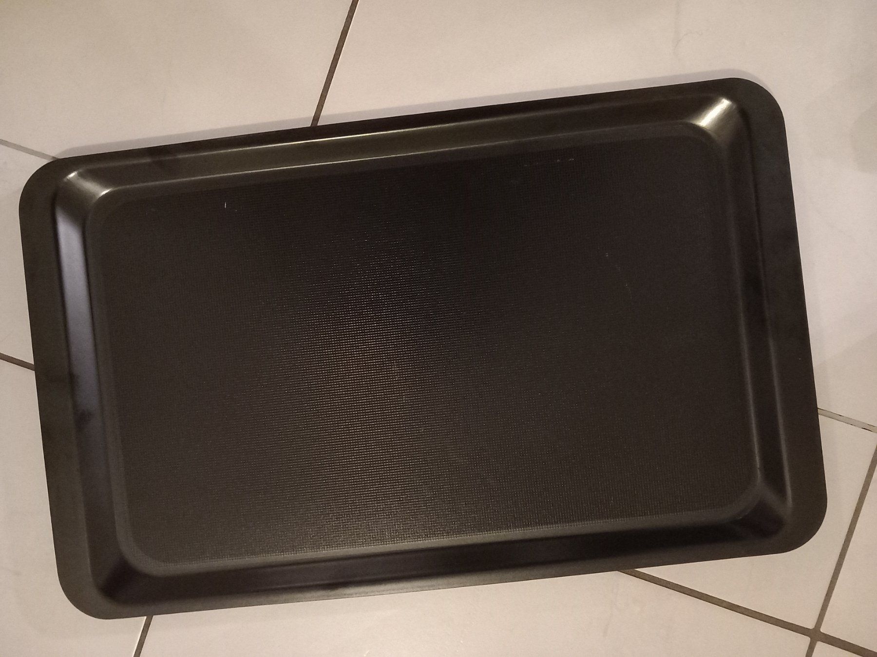 Piatti di portata: Serviertablett schwarz, 32.5 x 53cm, arcoform – Usato da Steffisburg venduto da Bosihalte-Salbei