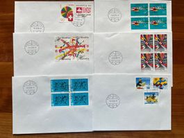 6 Briefe mit Sondestempel 9.9.99-9 Stans  (R965)