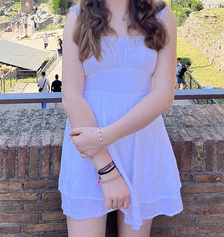 Vestiti: Kleid weiss Hollister  – Usato da Biberstein venduto da luc_wb5m 1