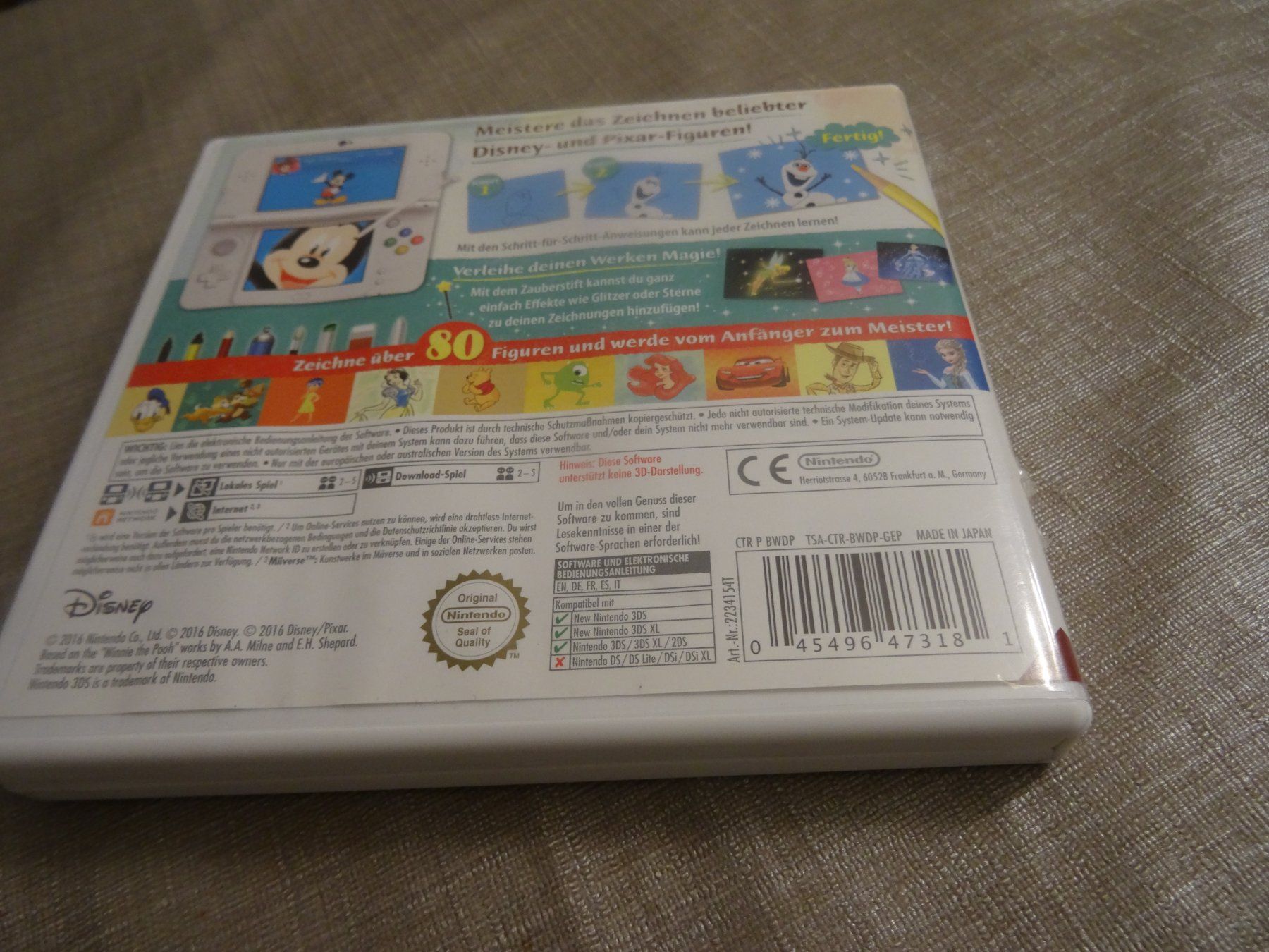 Nintendo Spiele: Nintendo 3DS - Disney Art Academy – Gebraucht aus Olten von Disc-Ausverkauf 2