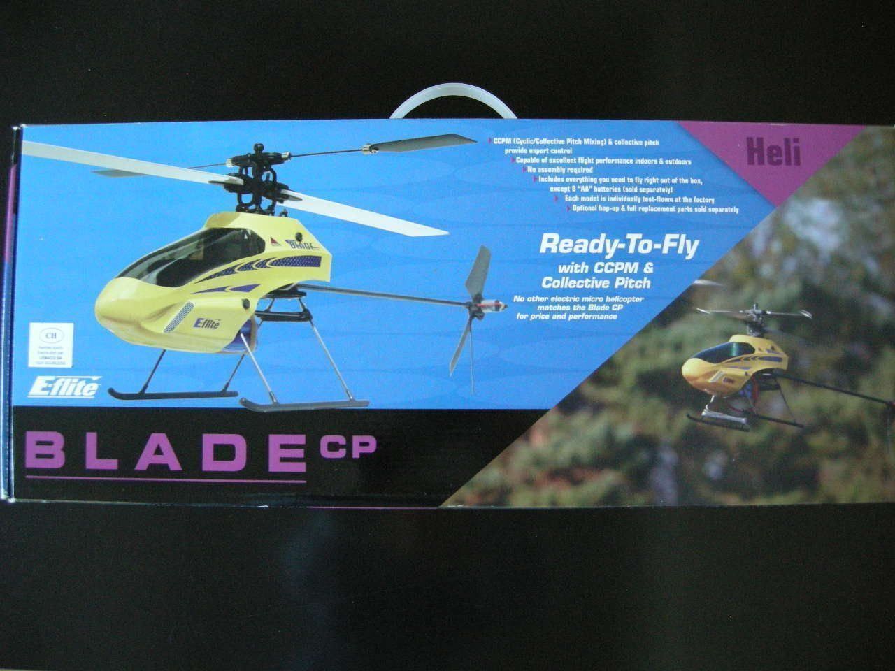 E-Flite Modellismo RC: Model Hubschrauber E-Flite Blade CP, NEU – Nuovo e nell'imballaggio originale da Dietikon venduto da Klopfer05