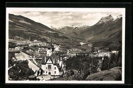 Schuls, Gesamtansicht mit Villa Engiadin