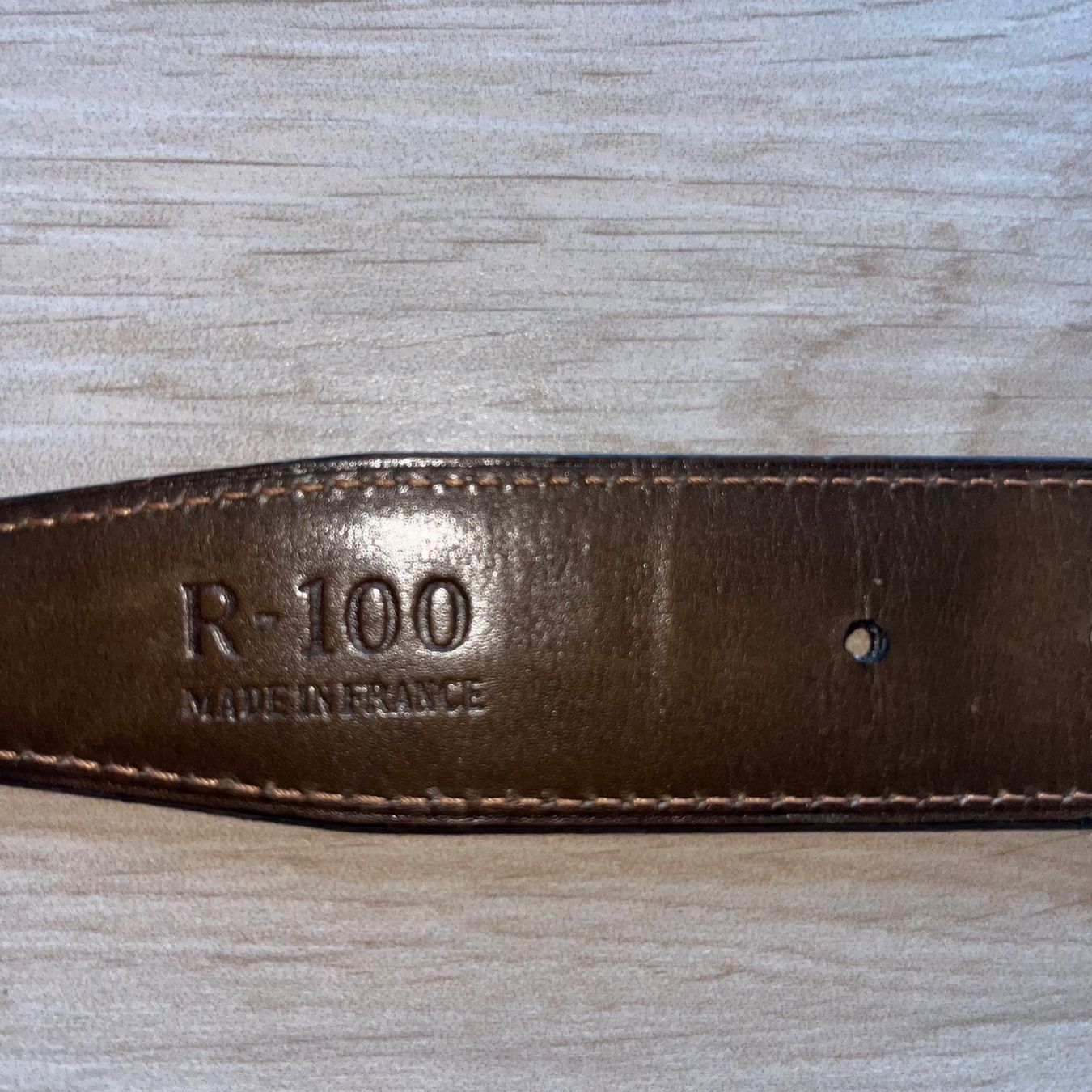 Cinture: Ceinture J.M. Weston réversible – Usato da Givrins venduto da Nicolux01 8