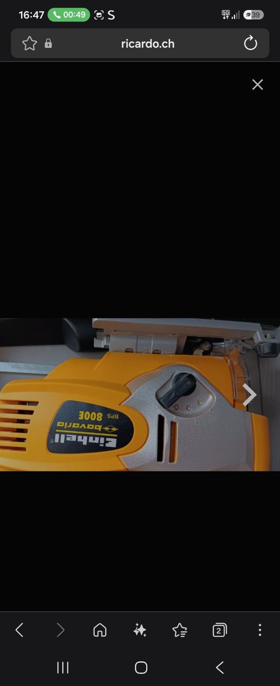 Einhell Scies: Scie Bavaria BPS 800 E – D'occasion à Les Bayards par bibouille36 1