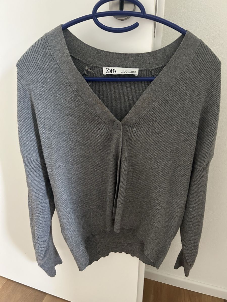 Zara Maglioni & Felpe: Zara Strickjacke, Grau, Gr. S – Usato da Läufelfingen venduto da Kitty_St