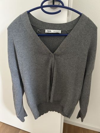 Zara Strickjacke, Grau, Gr. S