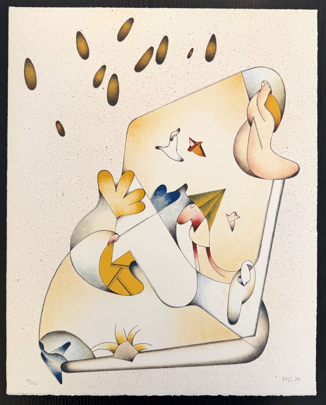 Arts picturaux & lithographies: Jan Voss 1936 – D'occasion à Basel par poolko