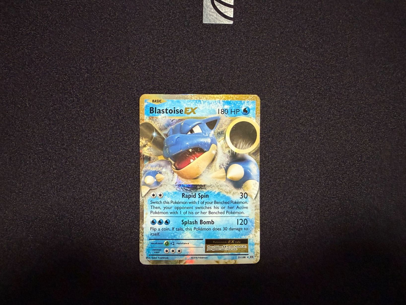 Pokémon Sammelbilder & Trading cards: Blastoise EX / 21/108 / XY – Evolutions – Gebraucht aus Zürich von mountainwizard00