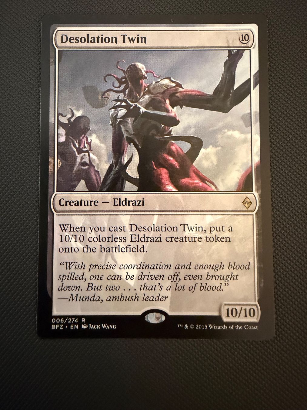 Magic The Gathering Sammelbilder & Trading cards: Desolation Twin – Gebraucht aus Ulisbach von joelsj