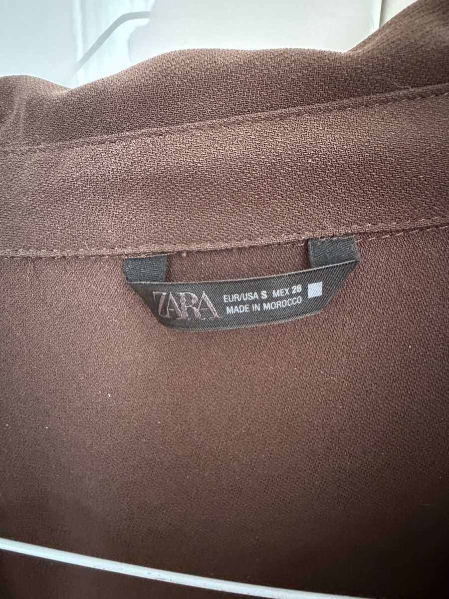 Zara Camicette: Zara braune Bluse neu  – Nuovo (secondo la descrizione) da Baar venduto da corinab_ 3