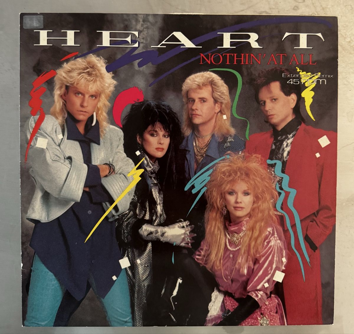 Dischi in vinile: Heart -  Nothin' At All -12" Maxi - 80s – Usato da Rorbas venduto da BlackstarRecords
