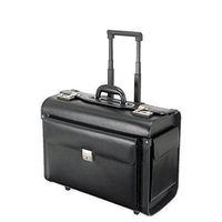 Alassio Pilotenkoffer SILVANA, schwarz