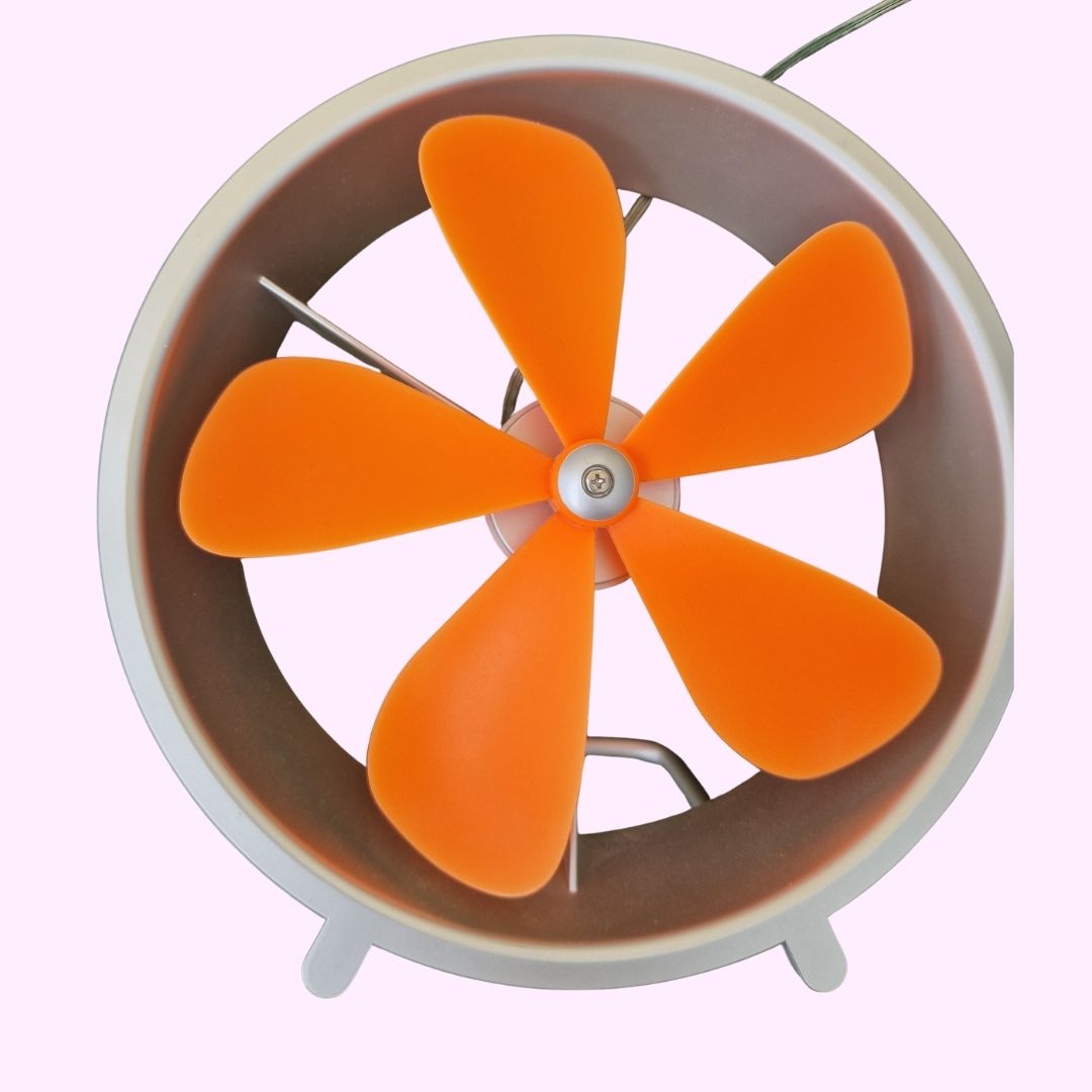 Ventilateurs: Lexon Ventilator orange mit Netzteil  – D'occasion à Bern par Vintagefromthefuture 2