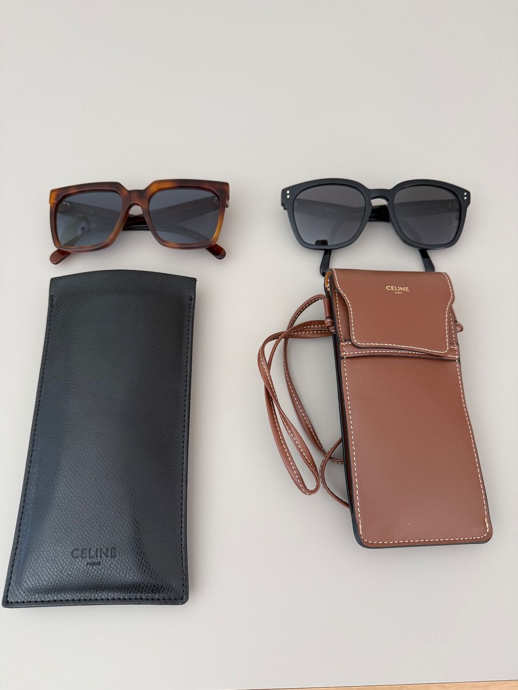 Occhiali & Lenti: Zwei schöne Celine Sonnenbrillen mit Etui – Usato da Bulle venduto da Adi007