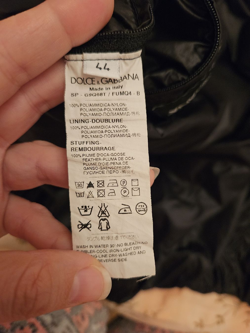 Dolce & Gabbana Gilet & Giacche: Dolce & Gabbana Herren Daunenweste, Schwarz – Nuovo (secondo la descrizione) da Basel venduto da fragolina08 2