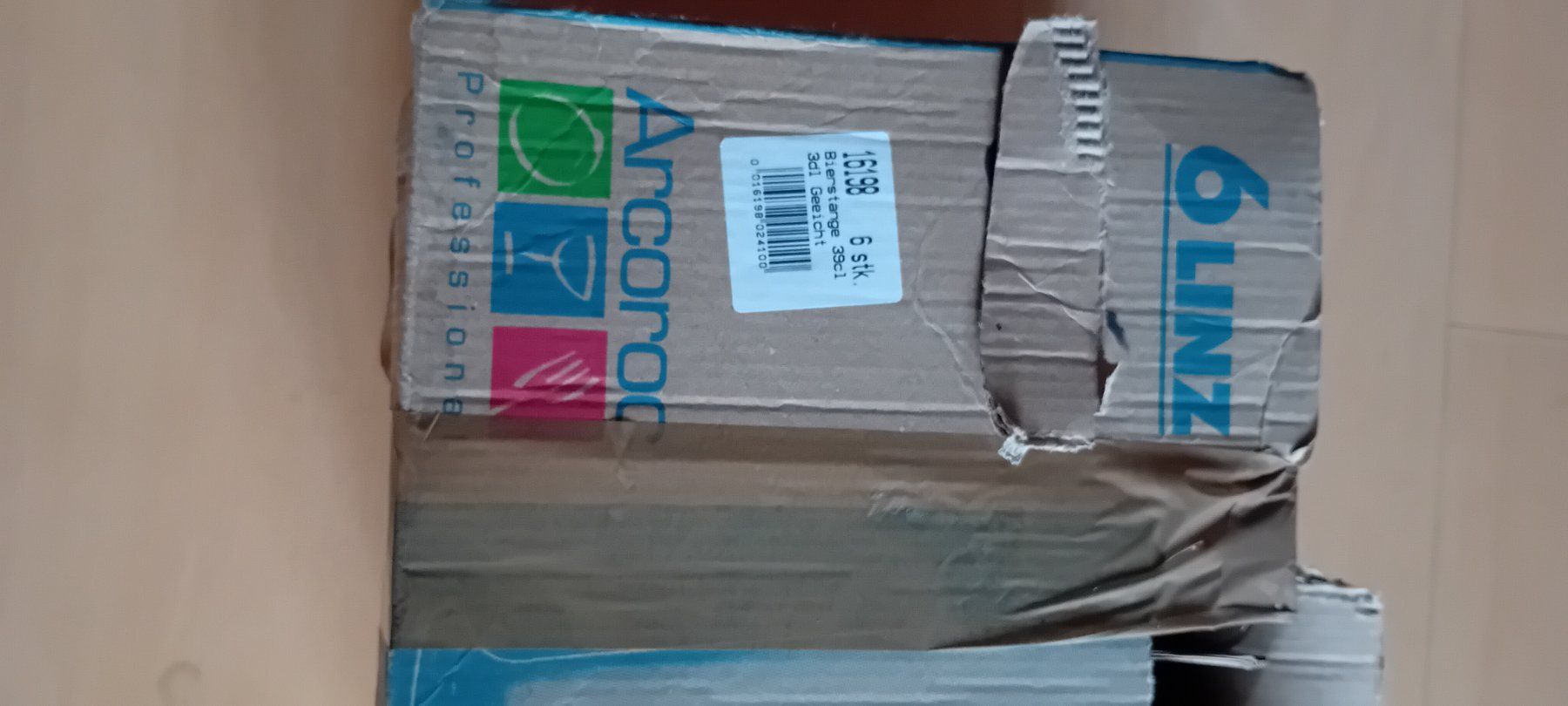 Bicchieri: 6x Arcoroc Biergläser – Nuovo (secondo la descrizione) da Rothrist venduto da Y.altun 1