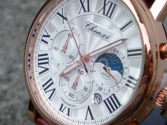 Orologi: HERREN UHR EDEL TOP DESIGN EINACH EIN TRAUM ! – Nuovo e nell'imballaggio originale da Schachen b. Reute venduto da Dzestar 7